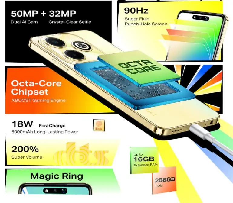 اینفینیکس Infinix Hot 40i