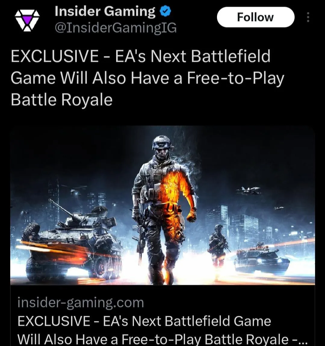 بتل رویال در Battlefield