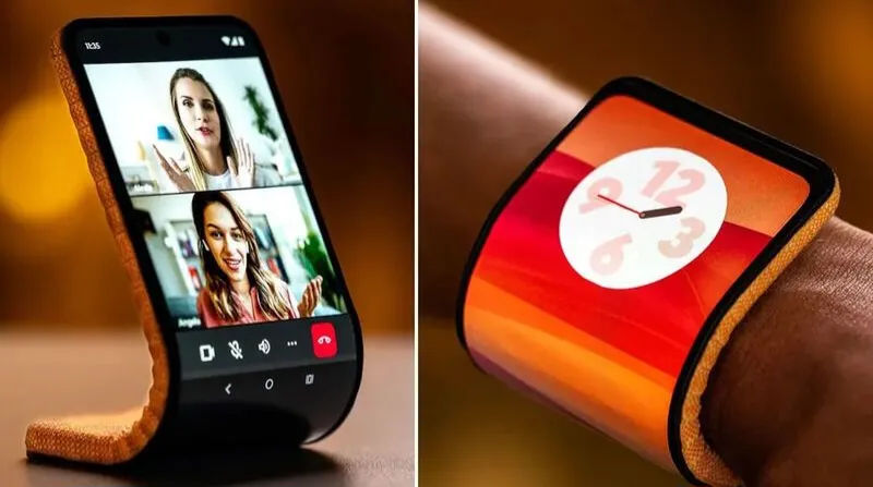 Motorola Adaptive Display Concept smartphone