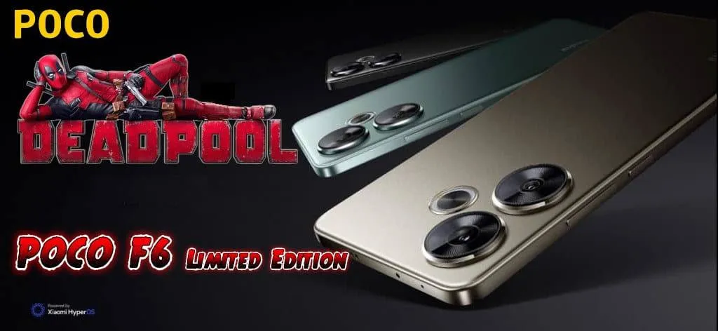 پوکو F6 Deadpool Limited Edition
