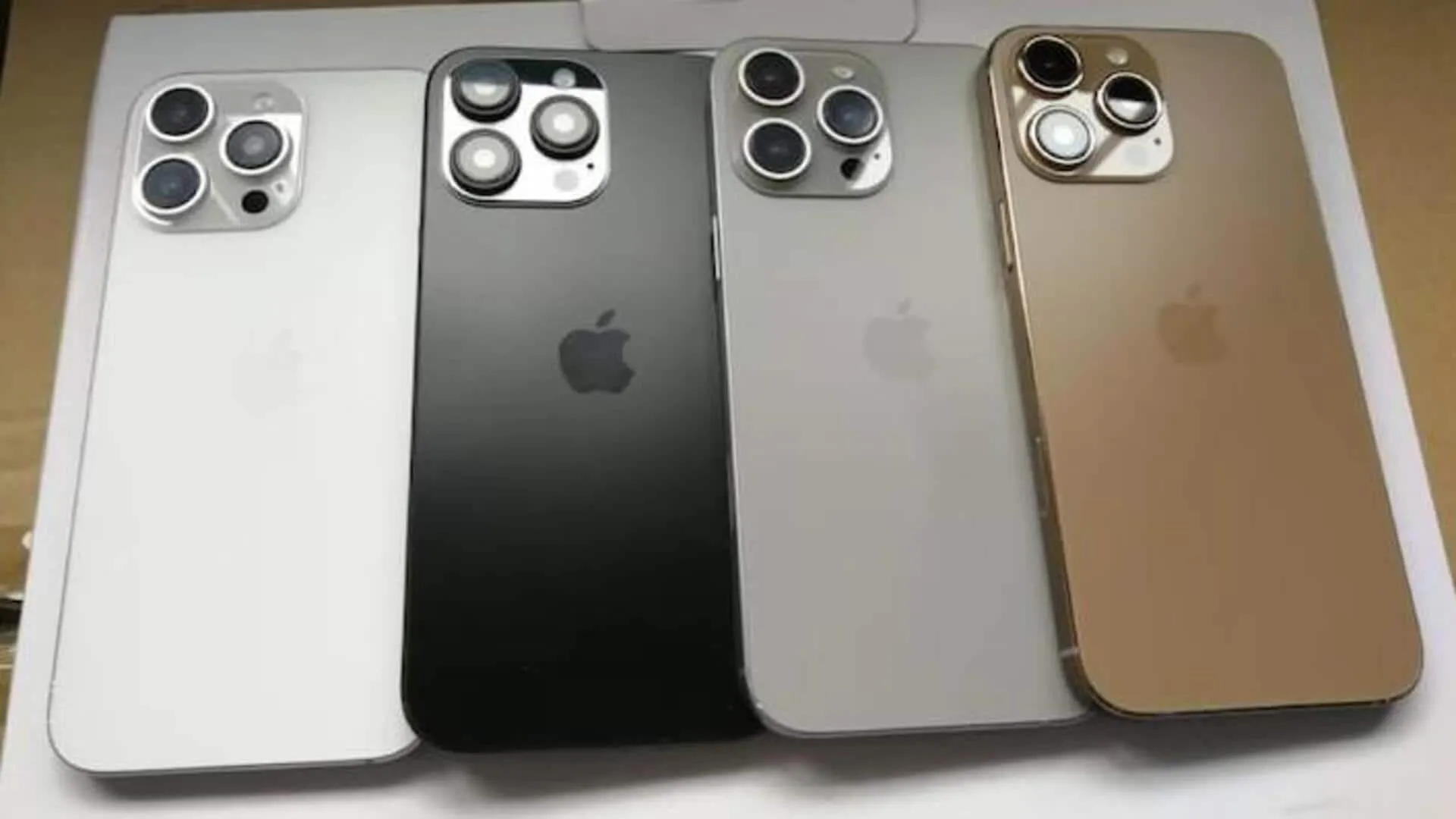 New iPhone 16 Pro color is actually Gold